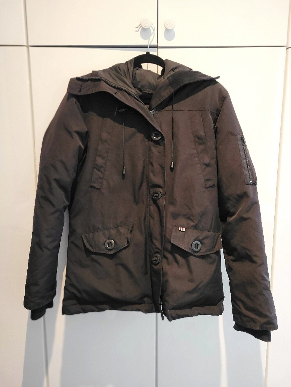 Katie Fashion Inc. Women's Down-filled Ski/Puffer Jacket Black Size S
